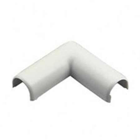 Wiremold Wiremold 6699979 Wire Channel Flat Elbow - White 6699979
